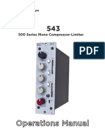 500 Series Mono Compressor-Limiter