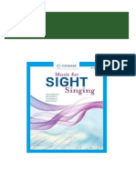 Download Complete Music for Sight Singing, 7e 7th Edition Thomas E. Benjamin - eBook PDF PDF for All Chapters