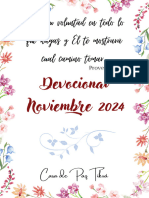 Devocional Noviembre 2024