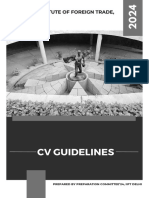 CV Guidelines 2024