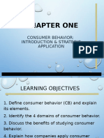 Consumer Behavior Chapter 1- Introduction