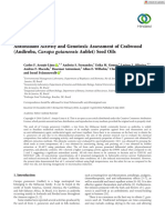 Oxidative Medicine and Cellular Longevity - 2018 - Araujo-Lima - Antioxidant Activity and Genotoxic Assessment of Crabwood 