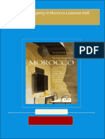 Get Buying a property in Morocco Leaonne Hall free all chapters