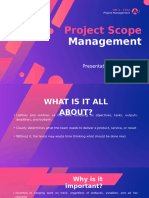 Project Scope Management GROUP 2 Final