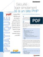 Sécurité - Protéger Simplement l'Accès à Un Site PHP