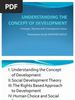 Understanding The Concept of Development