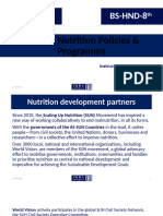 Lecture No 03 Nutition Policies & Programmes - (2)