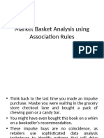 Market Basket Analysis Using Association Rules Unit 5