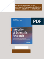 Download Complete Integrity Of Scientific Research: Fraud, Misconduct And Fake News In The Academic, Medical And Social Environment 1st Edition Joel Faintuch PDF for All Chapters