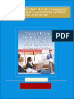 Maximizing Benefits from IT Project Management From Requirements to Value Delivery 1st Edition José López Soriano All Chapters Instant Download