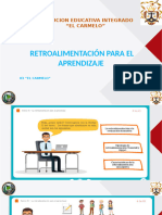 RETROALIMENTACION PARA EL APRENDIZAJE