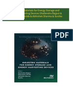 Instant ebooks textbook Dielectric Materials for Energy Storage and Energy Harvesting Devices Shailendra Rajput & Sabyasachi Parida & Abhishek Sharma & Sonika download all chapters