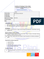 MATH ZC233 COURSE HANDOUT