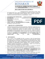 INFORME TECNICO OS-3023-2023 INGENIEROS Y ARQUITECTOS