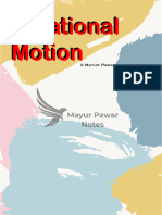 Rotational Motion