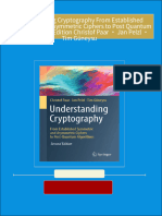 Understanding Cryptography From Established Symmetric and Asymmetric Ciphers to Post Quantum Algorithms 2nd Edition Christof Paar • Jan Pelzl • Tim Güneysu 2024 scribd download