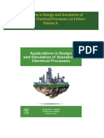 Full download Applications in Design and Simulation of Sustainable Chemical Processes 1st Edition Dimian A. pdf docx