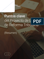 Resumen Proyecto de Ley Tributaria - CMA