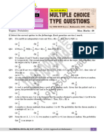 13 MCQ - Probability