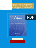 Instant download Global Empowerment of Women Responses to Globalization and Politicized Religions Routledge Research in Gender and Society 1st Edition Carolyn Elliott pdf all chapter