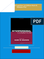 [FREE PDF sample] Interpersonal Cognition 1st Edition Mark W. Baldwin Phd ebooks