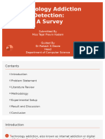 Technology Addiction Detection