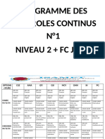 PROGRAMME C C NIVEAU 2