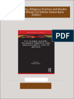 Get The Sharia Inquiry, Religious Practice and Muslim Family Law in Britain 1st Edition Samia Bano (Editor) PDF ebook with Full Chapters Now