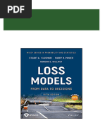 Instant download (eBook PDF) Loss Models: From Data to Decisions 5th Edition pdf all chapter