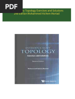 Full Download Introductory Topology Exercises and Solutions 2nd Edition Mohammed Hichem Mortad PDF DOCX