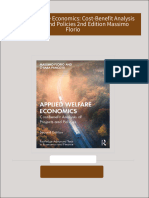 Applied Welfare Economics: Cost-Benefit Analysis Of Projects And Policies 2nd Edition Massimo Florio download pdf