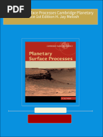 Planetary Surface Processes Cambridge Planetary Science 1st Edition H. Jay Melosh 2024 scribd download