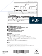 May 2020 as Chemistry Unit 1 1 1