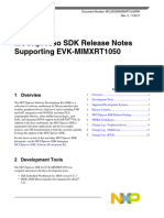 MCUXpresso SDK Release Notes_MIMXRT105x