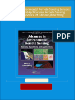 Get Advances in Environmental Remote Sensing Sensors Algorithms and Applications Remote Sensing Applications Series 1st Edition Qihao Weng free all chapters