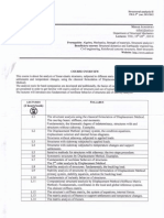 Course Overview - Structural Analysis II