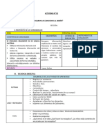 PROYECTO DE APRENDIZAJE DENGUE