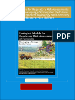 7074Instant ebooks textbook Ecological Models for Regulatory Risk Assessments of Pesticides Developing a Strategy for the Future Society of Environmental Toxicology and Chemistry 1st Edition Pernille Thorbek download all chapters