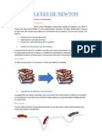 Cuáles son las 3 leyes de Newton