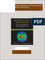 Download Complete Numerical Methods for Engineers and Scientists 3rd Edition Amos Gilat PDF for All Chapters