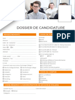 Dossier candidature Exchange College Qualiopi