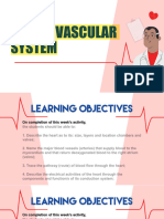 Week 9 Lec the Cardiovascular System