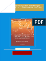 The Emergence of Bangladesh Rise of Bengali Nationalism 1958 1971 1st Edition Badruddin Umar 2024 Scribd Download