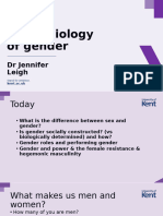 Week 10- Fundamentals of Sociology Gender