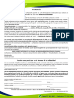 Permiso Semana Solidaridad (Asilo Las Palomas 101 y 102)