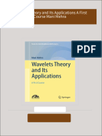 Instant ebooks textbook Wavelets Theory and Its Applications A First Course Mani Mehra download all chapters