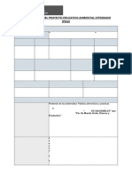 Resumen Del Proyecto Educativo Ambiental Integrado Hpc