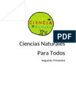 NATURALES  2º TRIMESTRE 4° 5° 6°