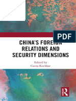 Chinas Foreign Relations and Security Dimensions