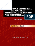 Continuous symmetries, Lie algebras, differential equations, and computer algebra ( PDFDrive )-1